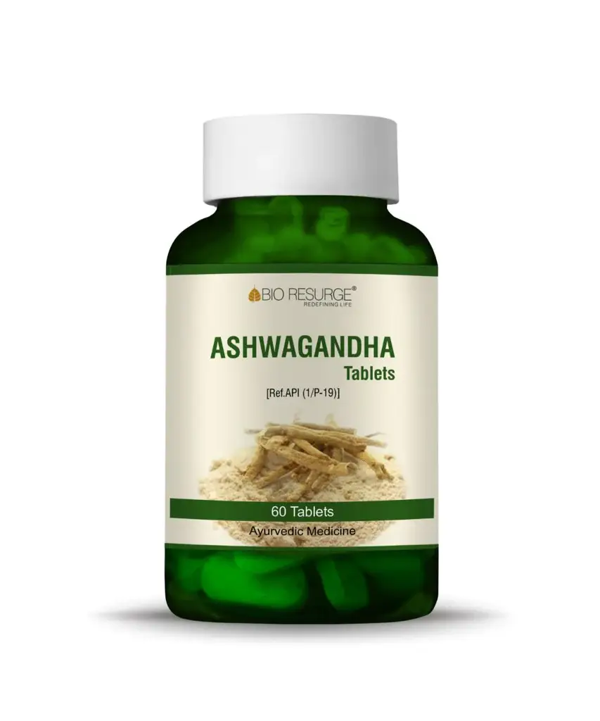 Buy Bio Resurge - Ashwagandha Tablets - Boost Strength, Stamina & Energy  and Rejuvenate Mind & body - 60 Tablets - Pack of 1 (60Tablets) Online in  India