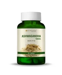 Bio Resurge - Ashwagandha Tablets - Boost Strength, Stamina & Energy and Rejuvenate Mind & body - 60 Tablets icon