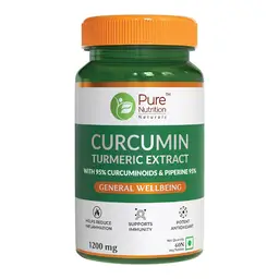 Pure Nutrition Curcumin Turmeric extract l Curcumin tablets with Piperine for Healthy Joints  icon