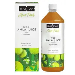 Kapiva Wild Amla Juice - For Healthy Hair & Skin - With Cold Pressed Amla - Organic, Natural Juice (1L Bottle) icon
