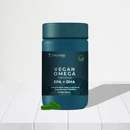 Zeroharm Vegan Omega Capsules with High EPA+DHA for Joint Flexibility icon