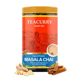 TEACURRY Masala Chai (100 Grams) - Masala Chai for Immunity, Cold and Body Pain