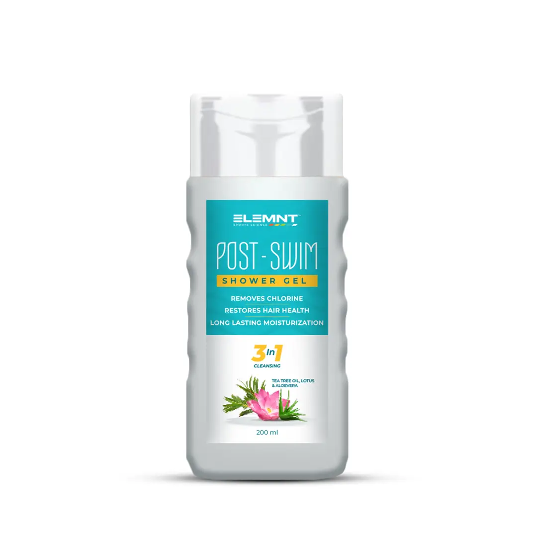 Elemnt Post Swim Shower Gel for Preventing Body Acne, Exfoliates and Deep Cleanses Skin - 200 ml