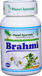 Planet Ayurveda Brahmi Capsules for Brain Memory and Reduces Distraction icon