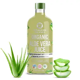 Himalayan Organics Organic Aloe Vera Juice | Supports Digestion & Glowing Skin | Natural Cold Pressed Juice For Skin Care (1L) icon