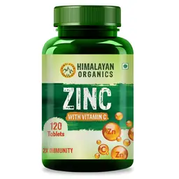 Himalayan Organics - Zinc Citrate Supplement with Vitamin C & Alfalfa icon