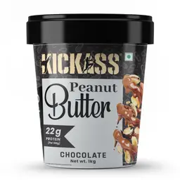 Kickass Peanut Butter, Powered with Probiotic for Weight Management icon
