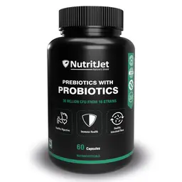 NutritJet -  Probiotics 30 Billion CFU (16 Probiotic Strains)  | 60 Vegetarian Capsules | icon