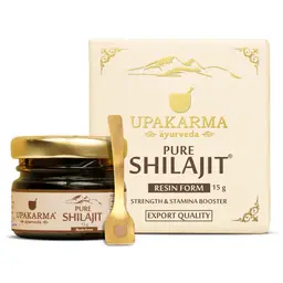 UPAKARMA Ayurveda Pure and Natural Original Shilajeet/Shilajit Resin For Strength, Power, Endurance and Stamina icon