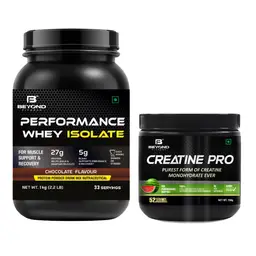 Beyond Fitness -  Performance Whey Isolate protein and Creatine Pro (Combo) icon