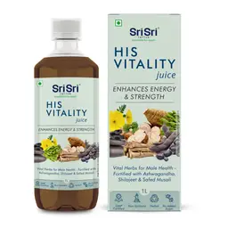Sri Sri Tattva His Vitality Juice - Enhances Energy & Strength, 1000ml icon