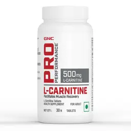 GNC Pro Performance L-Carnitine | Burns Fat For Muscle Growth | Maximises Recovery | Aids in Healthy Weight Loss | Reduces Soreness & Fatigue icon