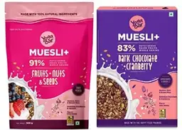 Yogabar - Fruit & nuts Muesli - Dark Chocolate Muesli 500g icon