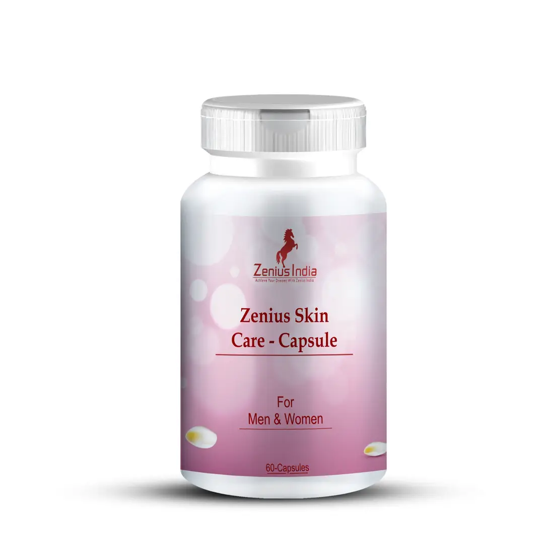 Zenius Skin Care Capsules for Skin Whitening and Glow - Pack of 1 (60 Capsules)