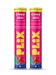 Plix Glowy Skin Japanese Glutathione 500mg Tablets with Vitamin C for Clear and Youthful Skin icon
