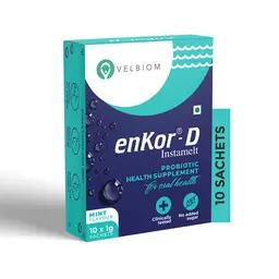 Velbiom enkor-d oral health probiotic icon