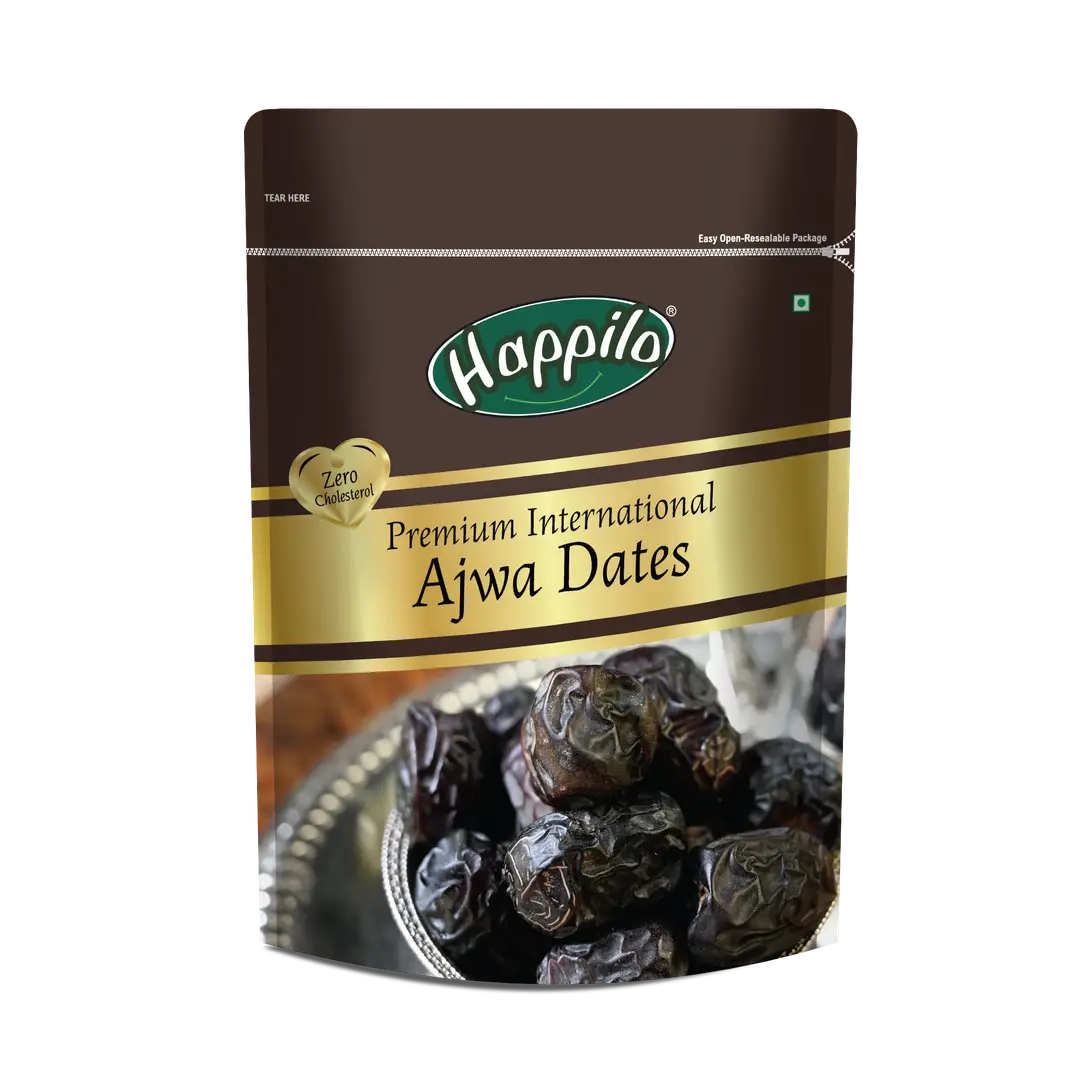 Happilo Premium International Ajwa Dates - Ajwa Dates (500 gm)