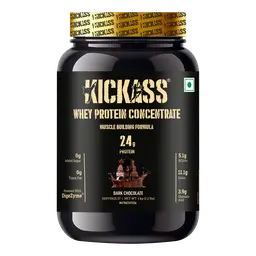 Kickass 100% Whey Protein Concentrate - With Added Digestive Enzymes and Immunity-Boosters icon