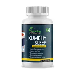 Humming Herbs Kumbhy Sleep - Sleep Support Melatonin, Passion Flower, Chamomile Extracts (60 Capsules) icon