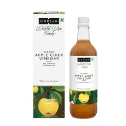 Kapiva Organic Apple Cider Vinegar with The Mother - Certified Organic - Aids Weight Loss, Reduces Hunger Pangs & Improves Immunity icon