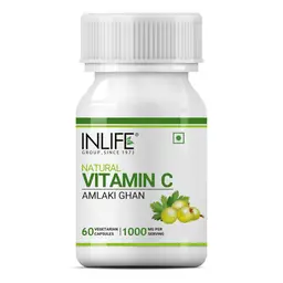 INLIFE - Natural Vitamin C Amla Extract for Immunity, for Men Women Supplement - 60 Vegetarian Capsules icon