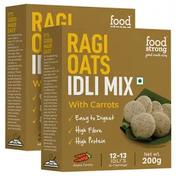 Foodstrong Ragi Oats Idli for Reducing Cholesterol And Blood Sugar Levels icon