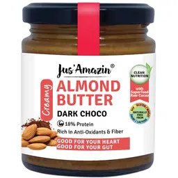 Jus Amazin -  Creamy Almond Butter – with Dark Chocolate - for Healthy Heart icon