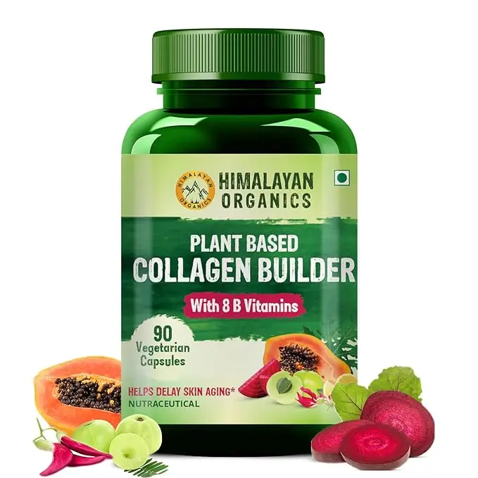 Himalayan Organics Plant Based Collagen Builder for Hair and Skin