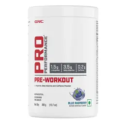 GNC Pro Performance Pre-Workout | Boosts Energy & Endurance | Improves Focus | Revs Up Recovery|360 gm icon