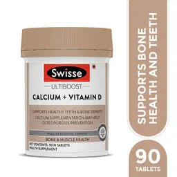 Swisse Ultiboost Calcium + Vitamin D Supplement for Immunity, Bones & Muscle Health icon