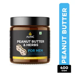Auric Peanut Butter for Men | Natural & Tasty | Made with Ayurvedic Herbs  icon