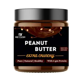 Beyond Fitness -  Dark Choclate Extra Crunchy High Protein Peanut Butter - with Whey protein - Weight Gaining icon