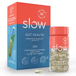 Wellbeing Nutrition Slow- Gut Health - with 20 Billion CFU Probiotic and Prebiotic - for Gut and Digestive Balance, Improved Nutrient Absorption icon