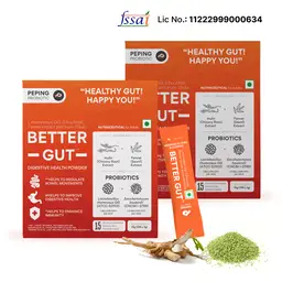 Peping Better Gut Health Supplements with Probiotics for Bloating Relief, Enhanced Digestion and Immunity icon