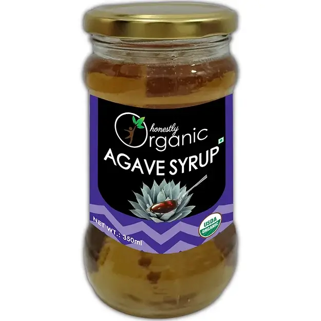 Honestly Organic - Agave Syrup - for Better Digestion - 350 ml