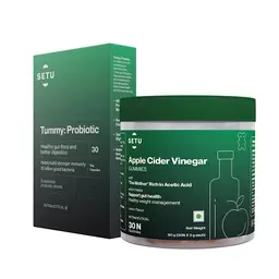 Setu Digestion Boost & Tummy Probiotic Boosts Metabolism & Support Detoxification | Supplements for better Gut Health icon
