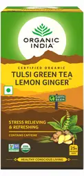 Organic India Tulsi Green Tea Lemon Ginger icon