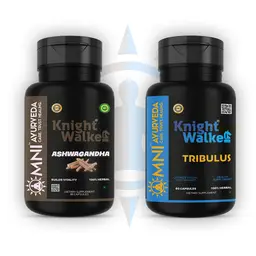 Omni Ayurveda - Knight Walke Ashwagandha and Knight Walke Tribulus Capsule - for Stress and Anxiety Relief icon