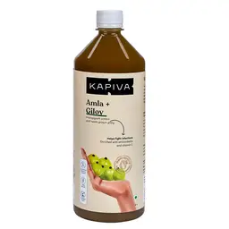 Kapiva Amla + Giloy Juice - Daily Detox, Blood Purifier & Helps with Blood Pressure Management (1L) icon