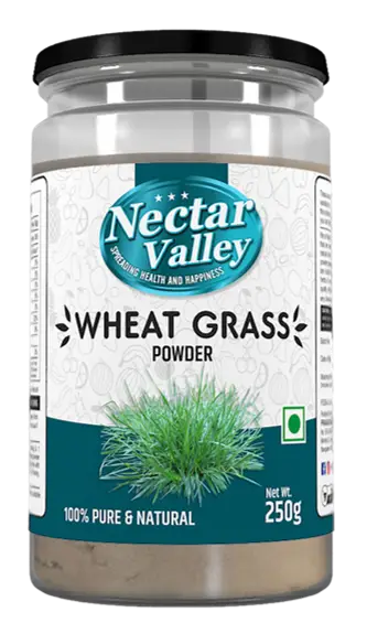 Nectar Valley Wheatgrass Leaf Powder - 250 gm