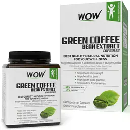 WOW Life Science - Green Coffee Bean Extract Capsules, 60 Capsules icon