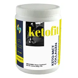 Sharrets Ketofit - Hydrolyzed Fish Collagen Peptides & Coconut Mct Oil Powder- 200g, Unflavored icon