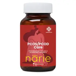 ZEROHARM Narie PCOS/PCOD Care tablets | Hormonal balance, regular periods, weight management, reduced hormonal acne & facial hair | High energy & better mood icon