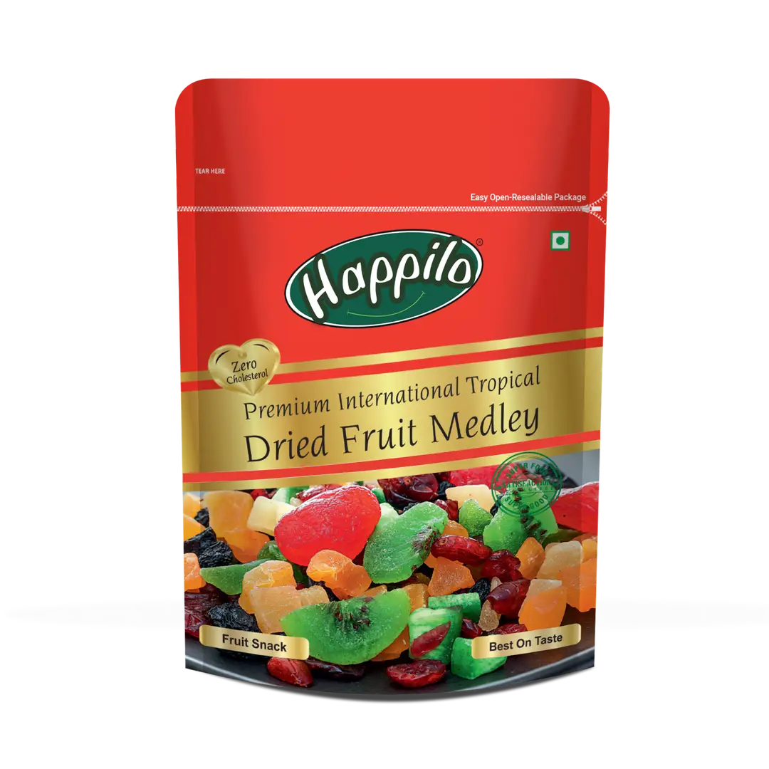 Happilo Premium International Dried Tropical Fruit Medley - Pack of 1 (200 gm)