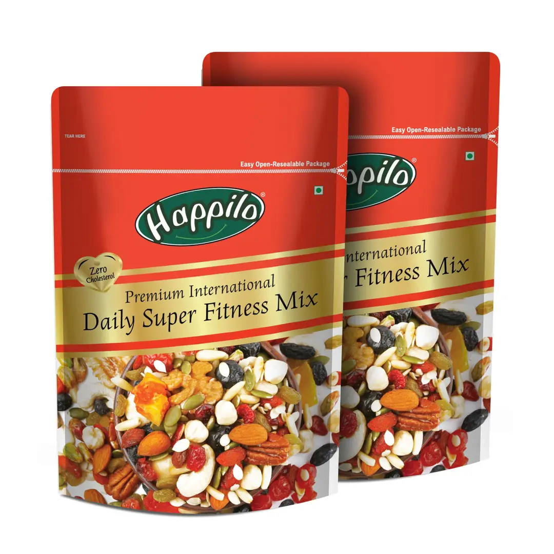 Happilo Premium International Daily Super Fitness Mix - Pack of 2 (320 gm)