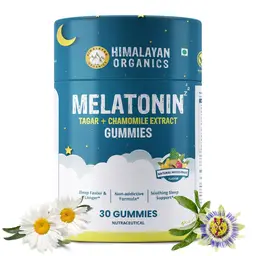 Himalayan Organics Melatonin Tagar + Chamomile Extract for Faster and Longer Sleep icon
