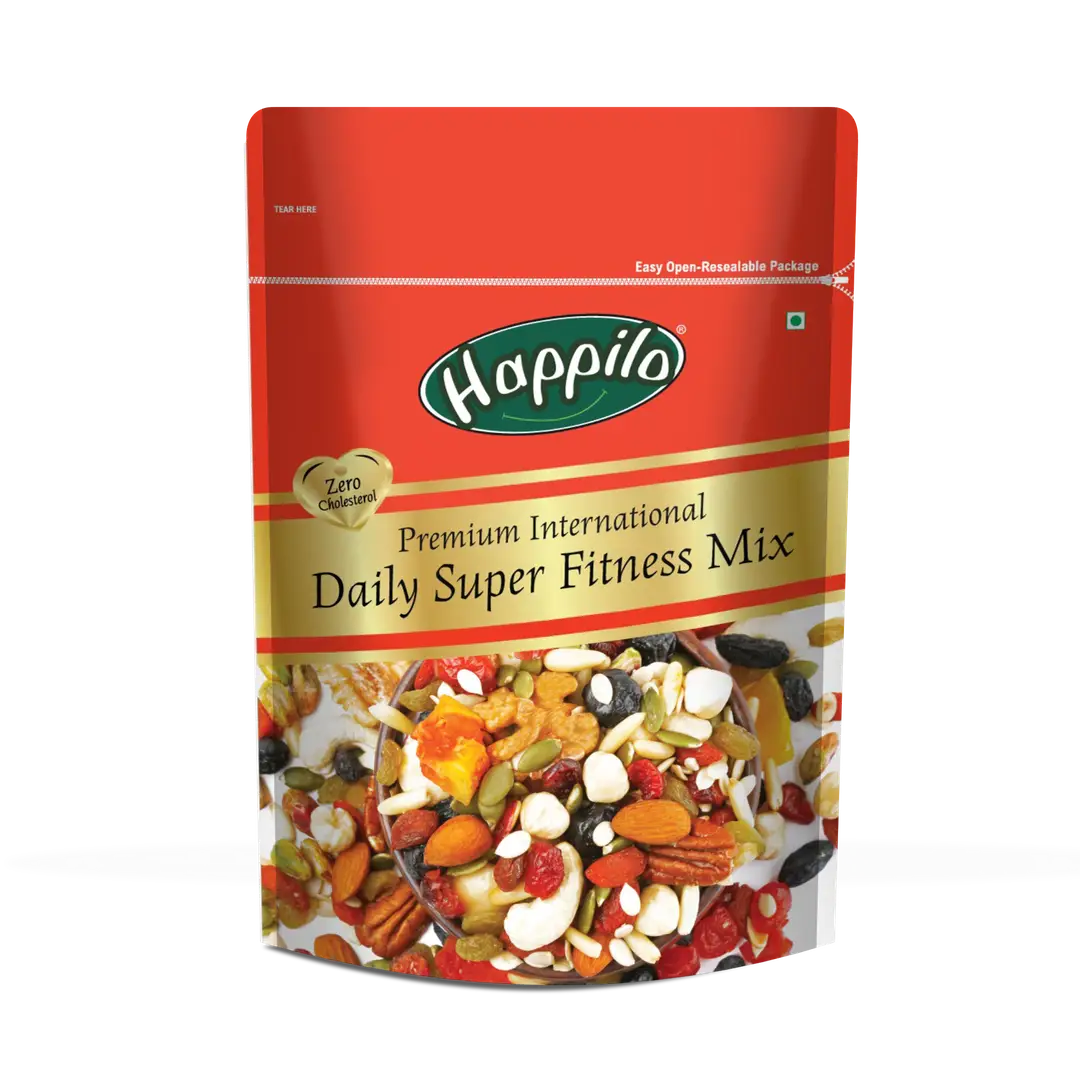 Happilo Premium International Daily Super Fitness Mix - Pack of 1 (160 gm)