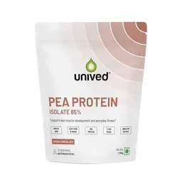 Unived -  Pea Protein Isolate - With Digestive Enzyme Blend, Cocoa Powder - For Gaining Lean Muscle Mass, Decrease Muscle Damage icon
