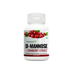 Health Veda Organics - D-Mannose + Cranberry Extract for Kidney Health and Urinary Tract Infection icon
