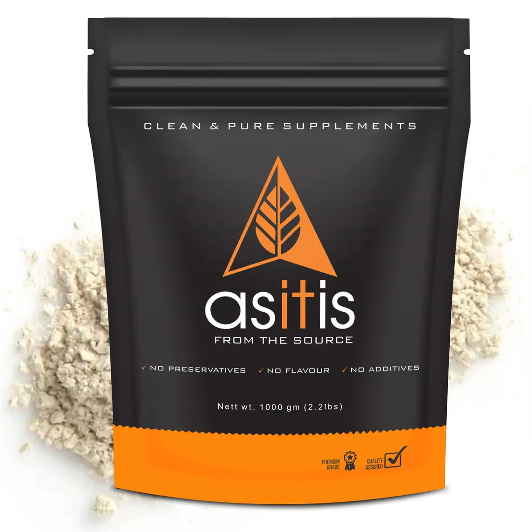 AS-IT-IS Soy Protein Isolate 90% for Building Lean Muscles - 1000 gm